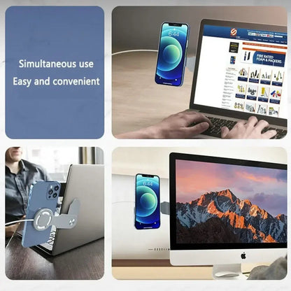 Laptop Screen Expand Magnetic Phone Holder