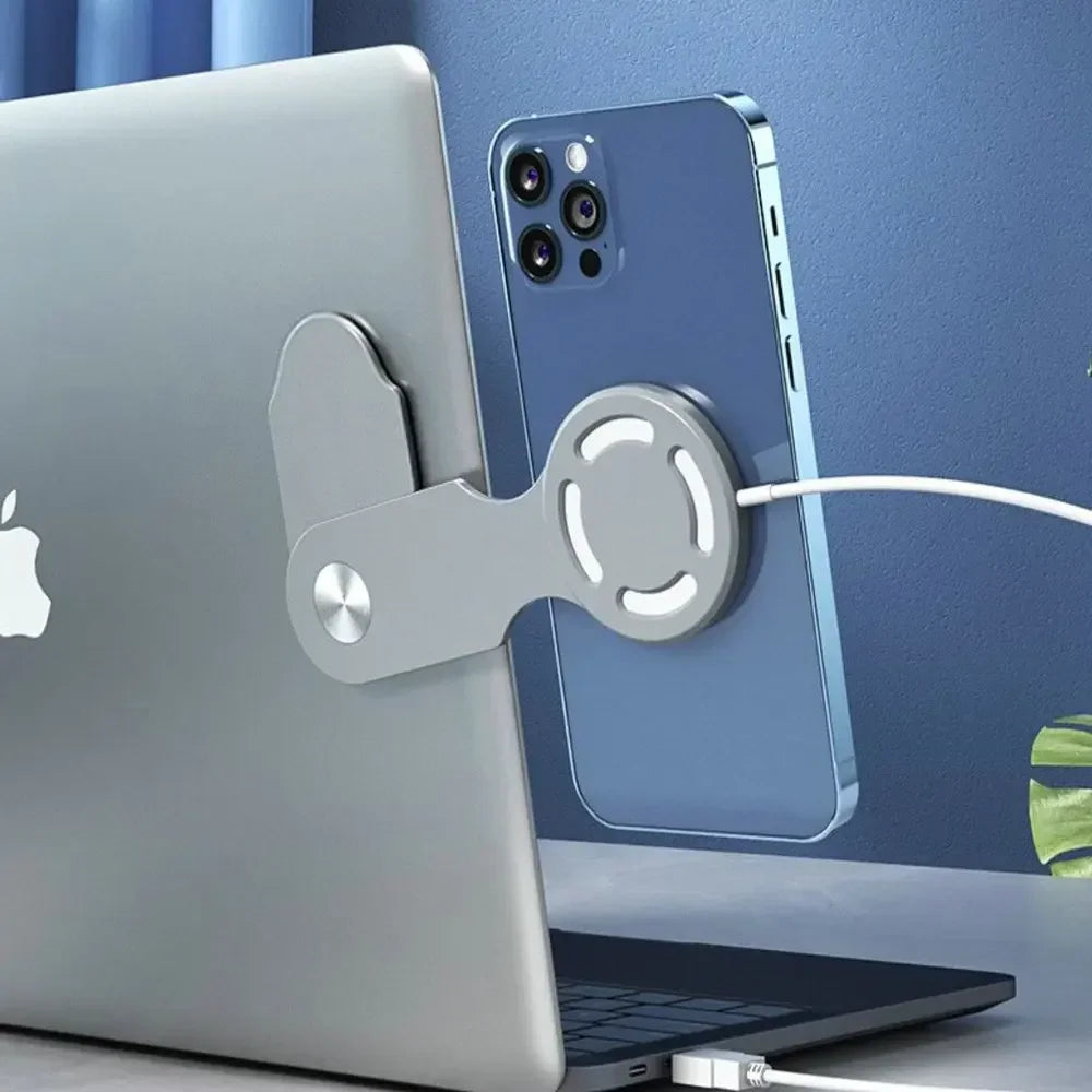Laptop Screen Expand Magnetic Phone Holder